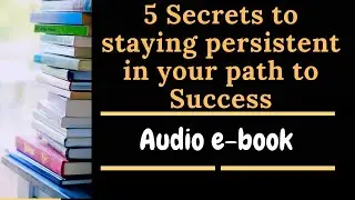 Audiobook - 5 Secrets to staying persistent in your path to success