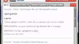 Definici&oacute;n de apegarse