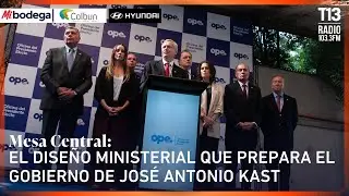 El diseño ministerial que prepara el gobierno de José Antonio Kast | Mesa Central
