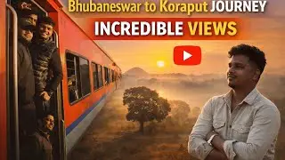 Bhubaneswar To Koraput By Train ||🚂 In Winter ❄️🥶 | Benupuria happy || ଭୁବନେଶ୍ୱର ରୁ କୋରାପୁଟ ଟ୍ରେନ ରେ