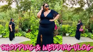 IT&rsquo;S THE ALL BLACK FOR ME!!!! SHOPPING & WEDDING VLOG(LIT RECEPTION)🔥👰🏽🖤🤦🏽&zwj;♀️