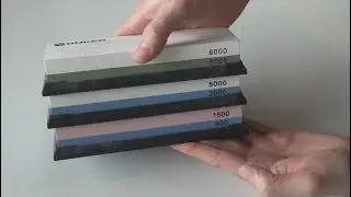 Водные камни Boker для заточки ножей. Пробуем первый раз.