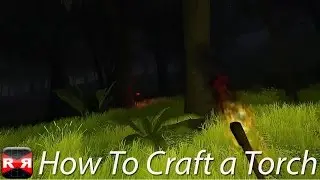 Radiation Island - How To Craft a Torch - Walkthrough Gameplay