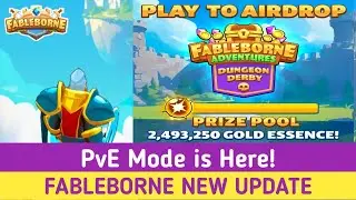 🔥 Fableborne Latest Update : PvE Mode | Play to Airdrop Mobile | Play to Earn Full detail