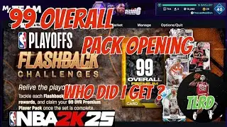 Playoffs  flashback challenges 99 overall pack opening.