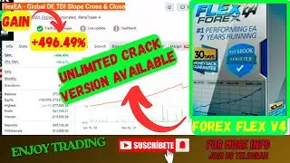Forex Flex v4.91 | Category : MT4 EA (Build 1430+) | No DLL #PropFirm | Forex EA 2025|