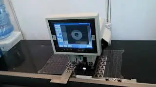 PET Glue Plate CCD Camera Guide Hole Puncher/Punching Machine
