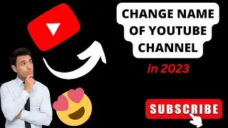 how to change name of youtube channel in pc/laptop 