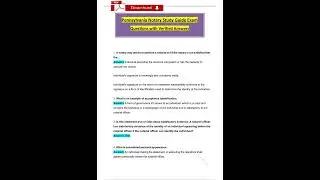 Pennsylvania Notary Public Exam Study Guide Questions Latest 2025   2026 with Revised Correct Answer