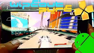 Wipeout Pure - Android Gameplay - PSP Emulator - Wipeout Pure PPSSPP Mobile 2022
