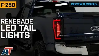 2017-2019 F-250 Renegade Series Sequential LED Tail Lights Review & Install