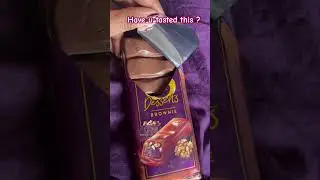 Dairy milk brownie #chocolate #ad #cadbury #dairymilk #howfarwillyougoforlove #music #food