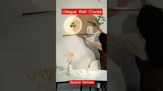 Unique Wall Clocks #gadgets #clock #walldecor #viral #trending #shorts #ytshorts