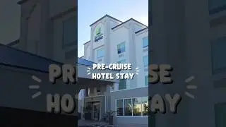 Holiday Inn Express Cocoa Beach: clean & comfy, breakfast 👍 shuttle 👎 #CruiseDay #HotelReview
