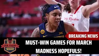 March Madness Bubble Teams: The Fight for a Tournament Spot! । USA TODAY NEWS