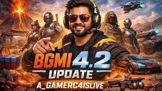 BGMI 4.2 FIRST STREAM OF 2026! 🔥A_GAMERC4ISLIVE IS BACK 😎