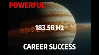 183.58Hz Jupiter Frequency 🪐 Career Success & Business Growth | Attract Abundance & Power