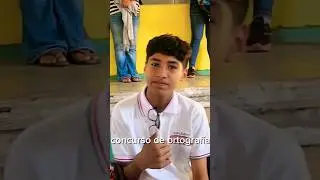 Los nervios antes del concurso de ortograf&iacute;a y mate 2025 | Eruditos con Adri&aacute;n Ram&iacute;rez #eruditos