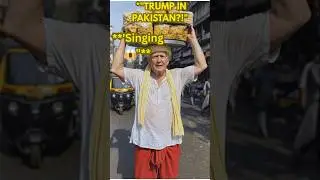 Trump Singing in Pakistan!?#Trump #Pakistan #song#trendi ng #shorts#funny #trending