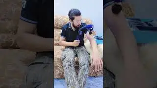 Fascial gun massager. #gunmassager #relaxing #wellness #selfcare #youtubeshorts #song