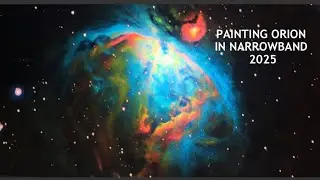 Painting Orion in Narrowband