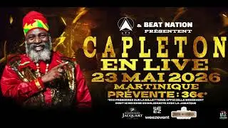 Capleton en Martinique le 23 Mai 2026