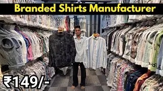  ₹149/- Shirt Manufacturer In Mumbai |Mumbai Shirt Wholesale Market |Branded Shirts Market In Mumbai