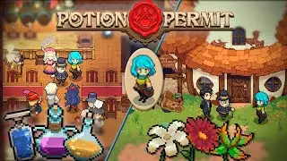 Стардью-лайк про зельевара и растения // Potion Permit #1