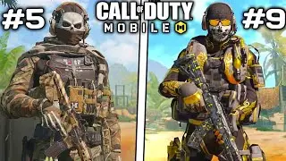 Every Ghost Skin In Cod Mobile! 😍🔥 14 Different Ghost Skins!
