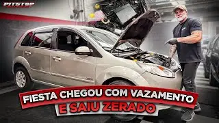 FIESTA ESTAVA COM VAZAMENTO E SAIU NOVO - Dia a Dia da oficina 