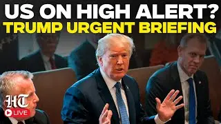 Trump LIVE: US On High Alert? Trump Issues Urgent Warning | Trump's Emergency Announcement LIVE