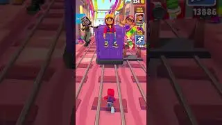 Pride Jake 🆚 Alia 🆚 Pride Trickky || Subway surfers game #gaming #shorts