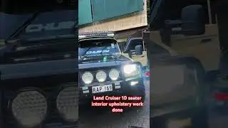 Land Cruiser 10 seater interior #landcruser #toyota #4WD #10seater #pngtuber #shorts