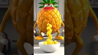pineapple  Fruits Parody No.6 #funny #3danimation #Asmr #fruits