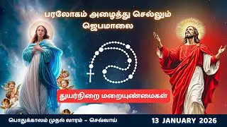 Tamil Rosary Prayer 26 | ஜெபமாலை | 13/01/26 | Sorrowful Mysteries | துயர் மறையுண்மைகள் | #jebamalai