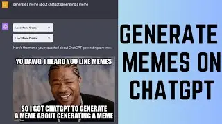 🎭 How to Generate Memes on ChatGPT | Create Hilarious Content with AI 🤖😂