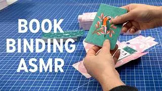 10-Minutes of Making Journals Step By Step | How-To, Uncut, No Talking, ASMR