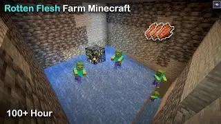 Minecraft Rotten flesh farm | #minecraft