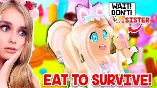 I Had To EAT My SISTER To WIN This Game! (Roblox)
