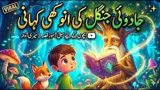 جادوئی جنگل کی انوکھی کہانی 🌳✨ | بچوں کے لیے سبق آموز قصہ | میری آواز