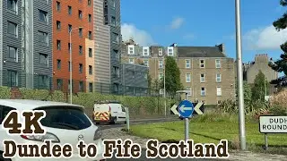 🏴󠁧󠁢󠁳󠁣󠁴󠁿Driving Dundee to Fife|Scotland|4K 60 fps|on the way by moo family Vlogs