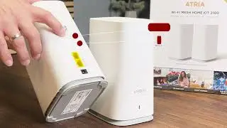 STRONG ATRIA Mesh Home Kit 2100 Unboxing: A J&ouml;vő WiFi-je MOST a Kez&uuml;nkben!