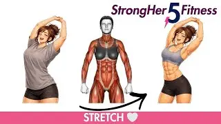 5-Minute Full Body Stretch | Relax & Recover at Home