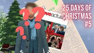 Christmas Movie Scene - Recreating Jamie's Iconic Moment from Love Actually in The Sims 4! 🎄💌