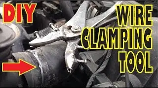 DIY Wire Binding Hose Clamp Tool