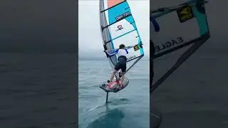 Lars Poggemann mastering the Guadeloupe waters.💪🏽🔥#f4foils #windfoil #shorts #foiling