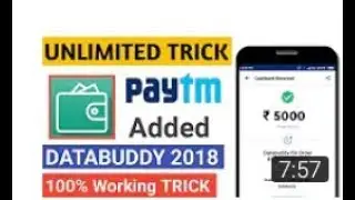 Databuddy Unlimited Trick 2018 {working trick} Databuddy / The copy paste