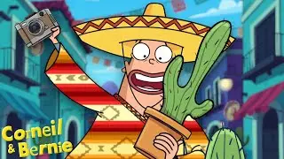 Bernie&rsquo;s Crazy Ideas Get Worse 😆🔥 Watch My Chops - Corneil & Bernie | Fun Cartoons For Kids