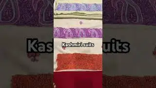 #pashminasuits #kashmirisuits #kanisilksaree #kanisilkduppata #woolsuits #shawls #silk #pashmina