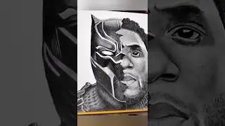black panther drawing #shorts